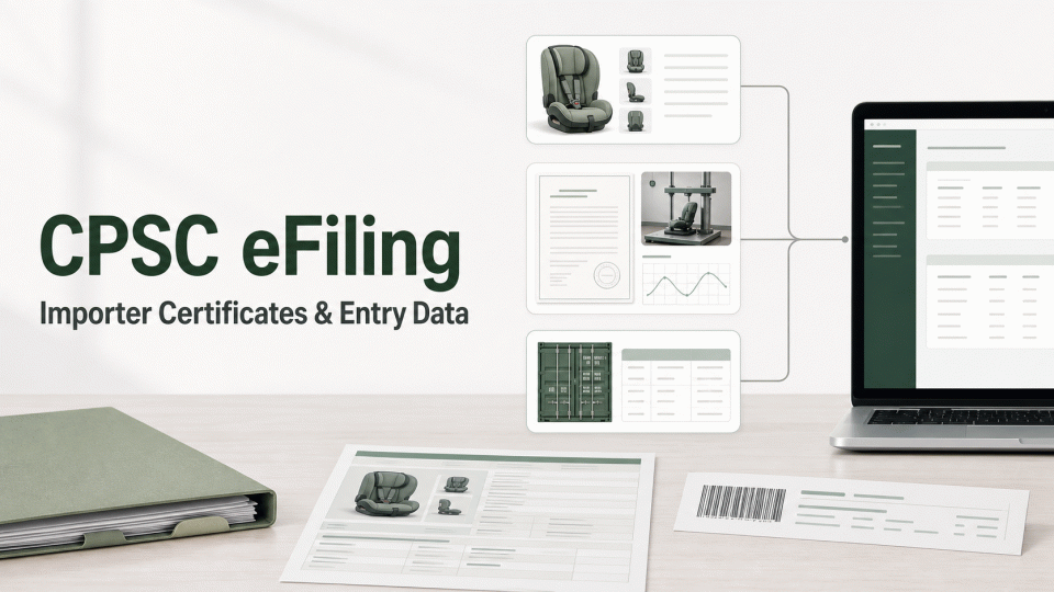 CPSC eFiling Checklist: Align Certificates, Testing, and Entry Data