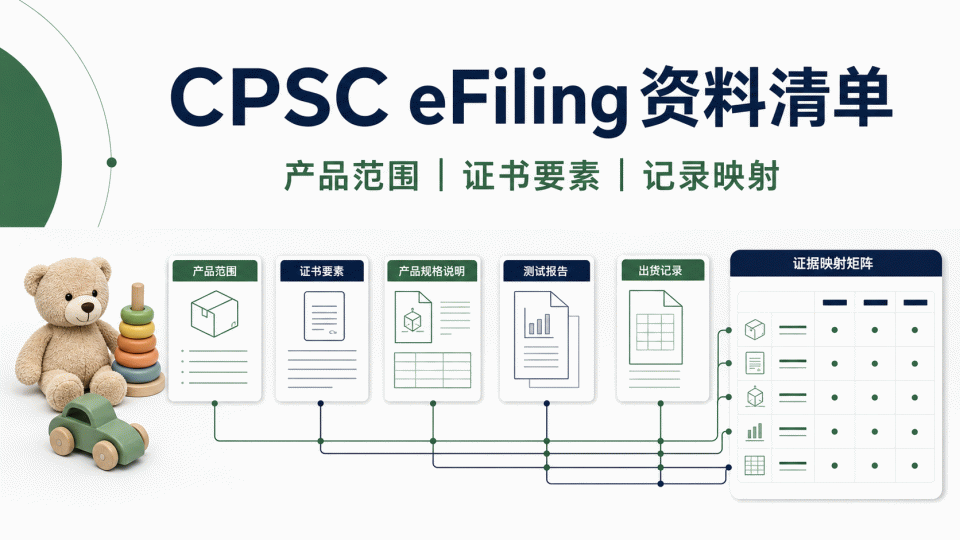 CPSC eFiling 资料清单：产品范围、CPC 要素与记录映射
