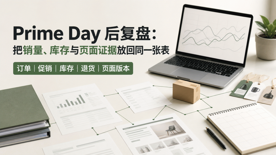 Prime Day 后复盘：把销量、库存与页面证据放回同一张表