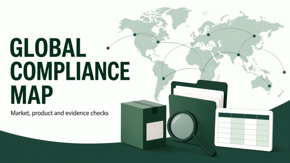 Global Compliance Map for Cross-Border Ecommerce: A Market, Product and Evidence Checklist