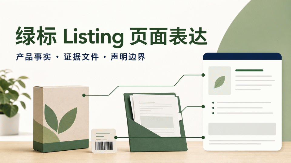 绿标 Listing 页面怎么写：从产品事实到证据与声明边界