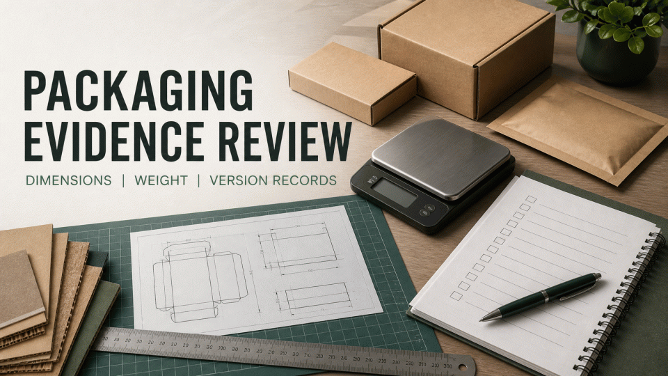 Compact by Design Evidence Review: From Packaging Data to Product Records