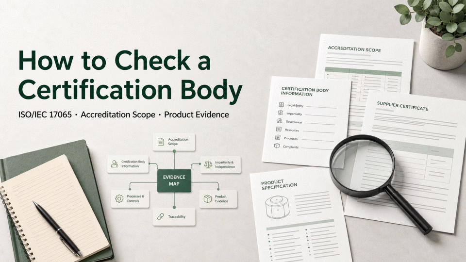 How to Check a Certification Body: ISO/IEC 17065, Scope and Product Evidence