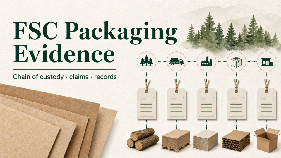 FSC Packaging Evidence: Chain of Custody, Claims and Records