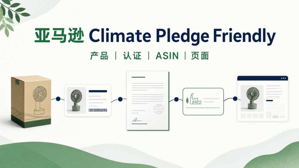 亚马逊 Climate Pledge Friendly（CPF）资料清单：认证、产品与 ASIN 如何对应