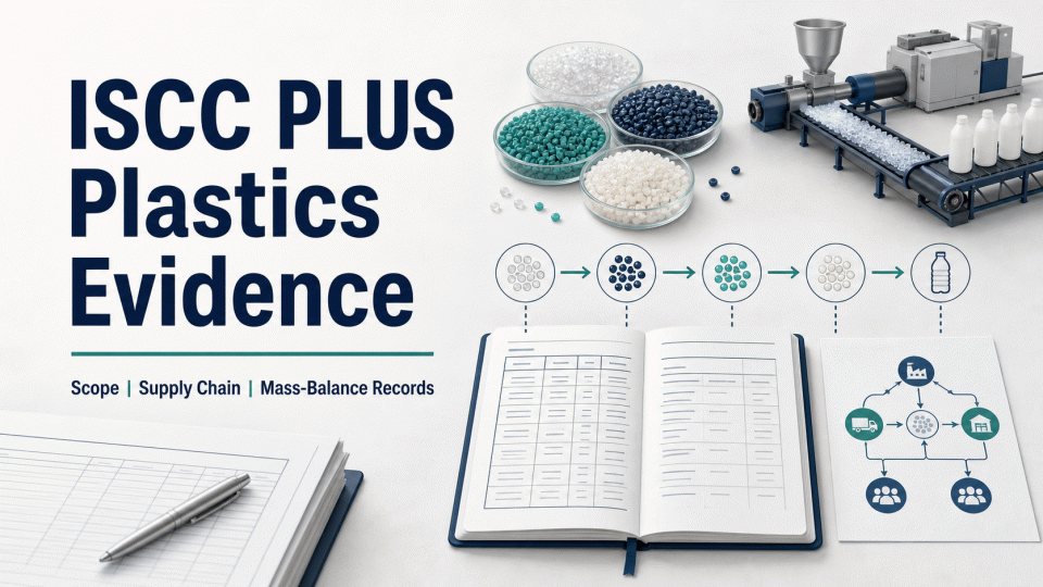 ISCC PLUS Plastics Evidence Checklist: Scope, Supply Chain and Mass-Balance Records
