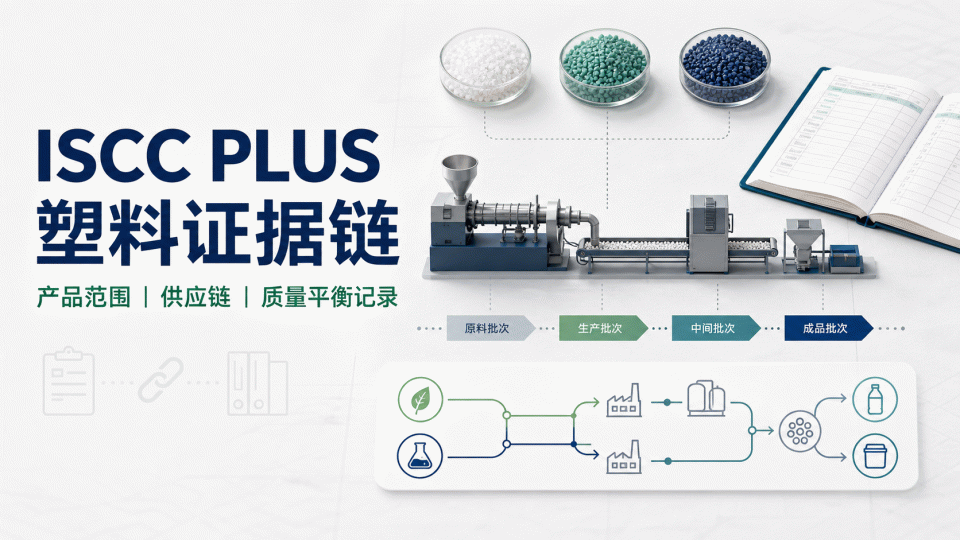 ISCC PLUS塑料资料清单：产品范围、供应链与质量平衡记录