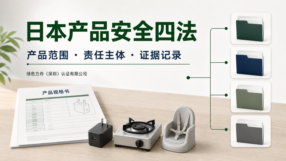日本产品安全四法：先按产品范围和责任主体整理证据