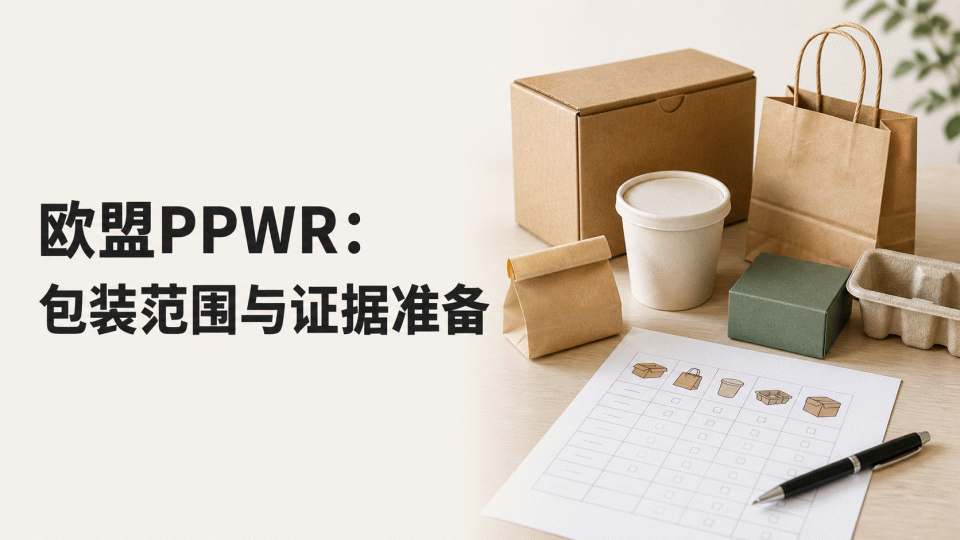 什么是欧盟PPWR：跨境卖家应如何理解包装责任与证据准备