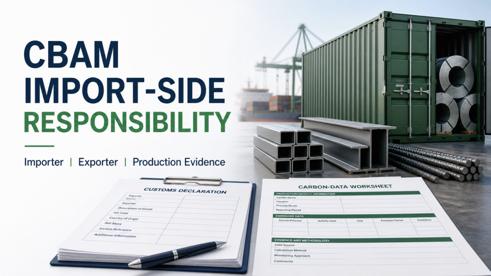 CBAM Is Not a Factory-Only Obligation: How Importers and Exporters Divide the Evidence Work