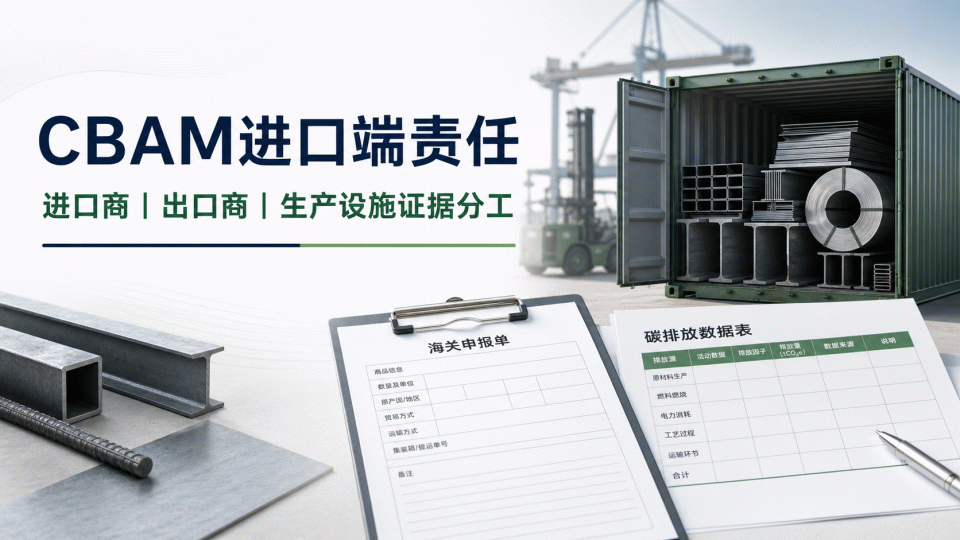 CBAM 不是工厂单独承担：出口商与进口商如何分工准备证据