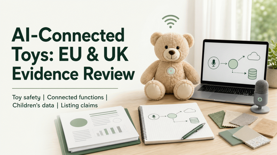AI-Connected Toys for the EU and UK: A Product Safety and Evidence Review Guide