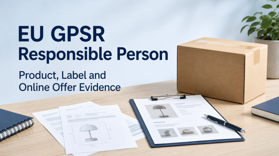 EU GPSR Responsible Person: What Non-EU Sellers Need to Prepare