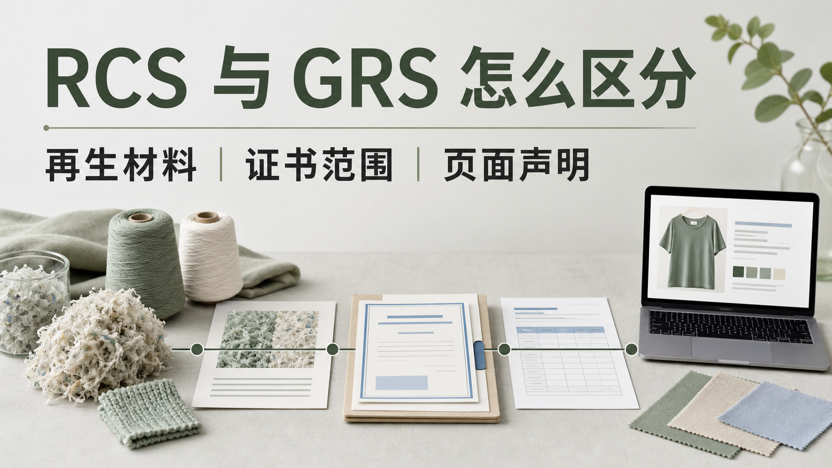 RCS 与 GRS 怎么区分：先把再生材料、证书范围和页面声明对上