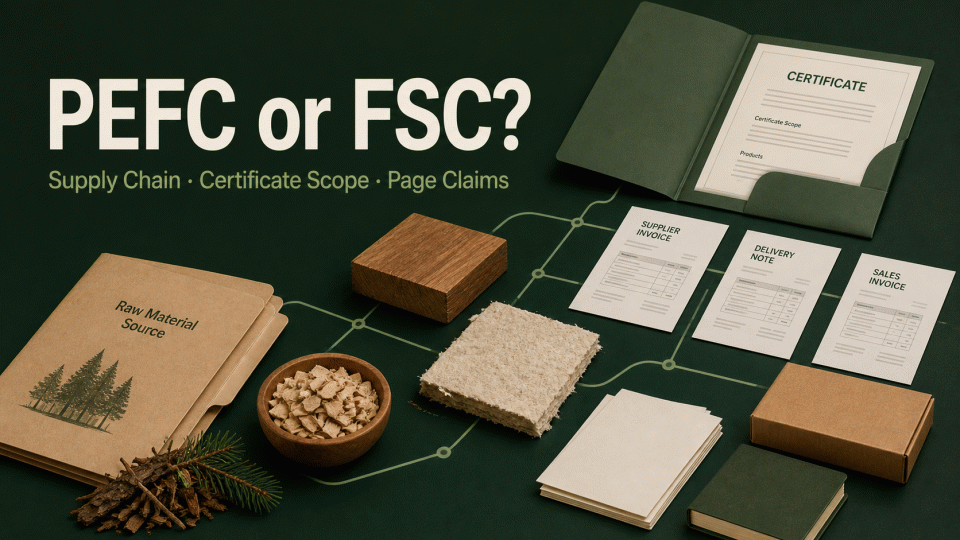 PEFC or FSC? Start with Supply-Chain Evidence, Scope and Claims