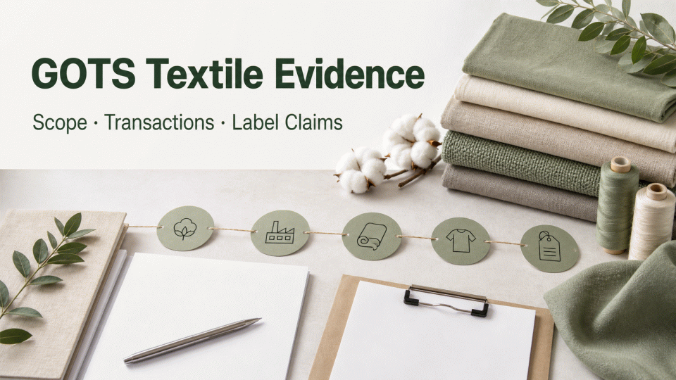 How to Check GOTS Textile Evidence: Scope, Transactions and Label Claims