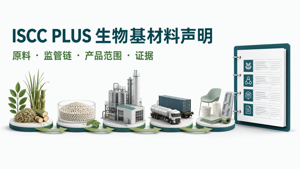 ISCC PLUS Bio-Based Material Claims: Check Feedstock, Chain of Custody, and Product Scope