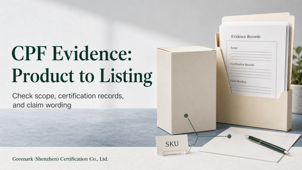 CPF Evidence: Product to Listing