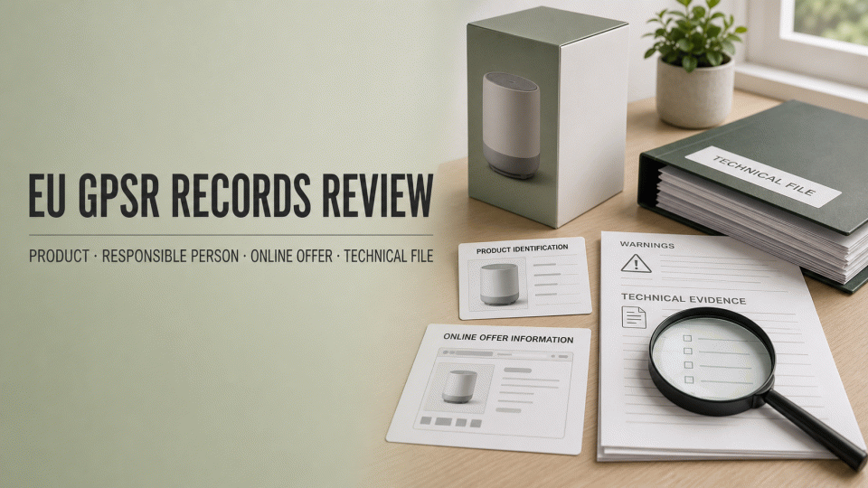 EU GPSR Is Applicable: How to Check Amazon EU Product-Safety Records