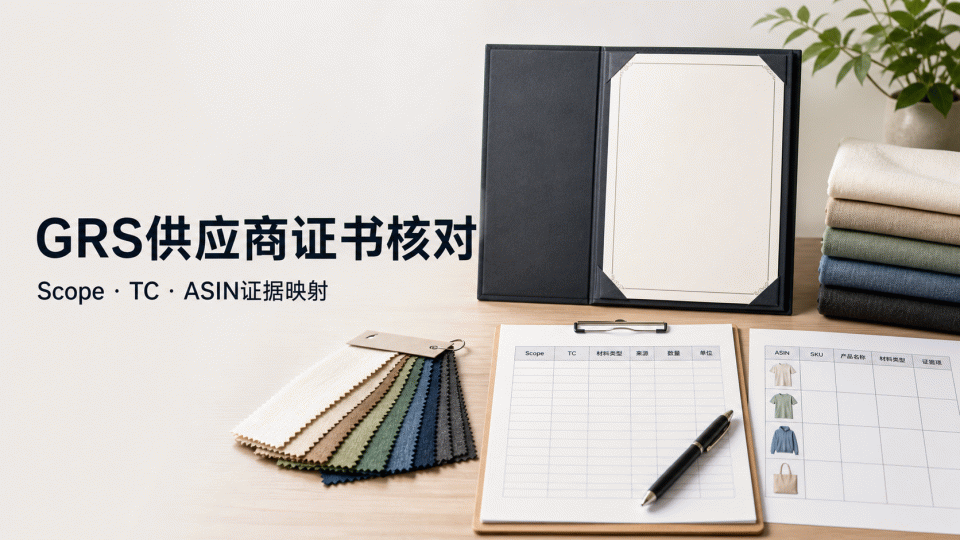 GRS供应商证书怎么核对：Scope、TC与ASIN证据如何对应