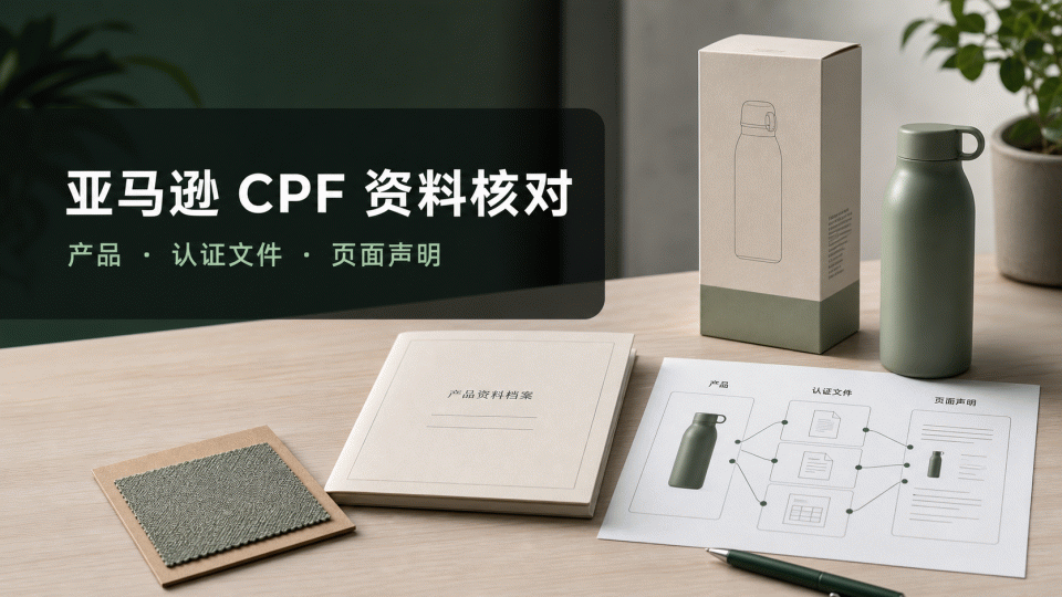 亚马逊 Climate Pledge Friendly（CPF）资料核对：产品、认证文件与页面声明如何对应