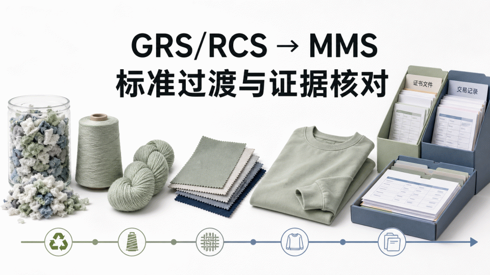 GRS/RCS 向 Materials Matter Standard 过渡：2026—2029 年节点与证据核对