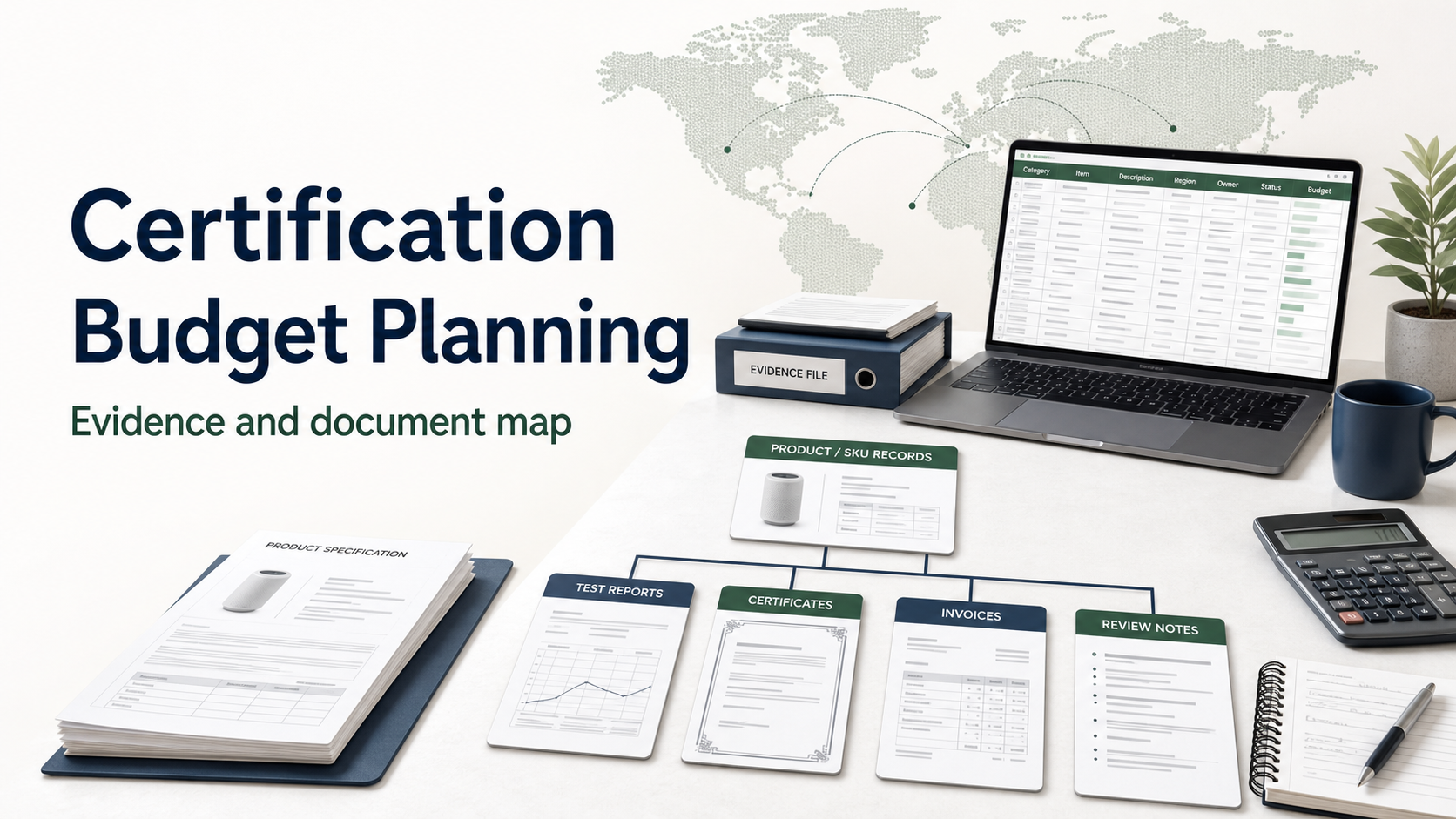 Certification Budget Planning: Map Products, Markets, and Evidence