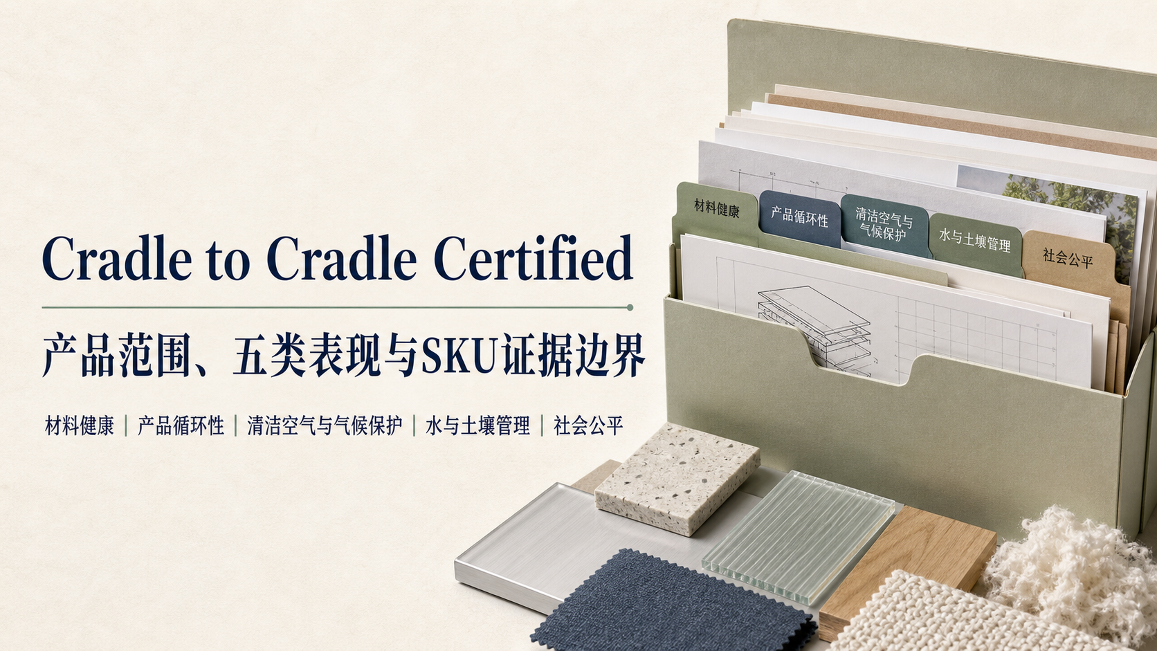 Cradle to Cradle Certified是什么：看懂产品认证、等级与证据边界