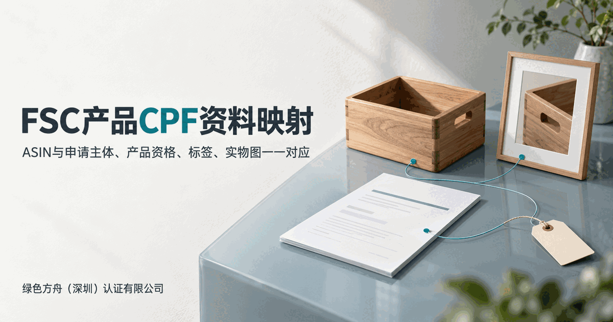 FSC产品CPF资料怎么对