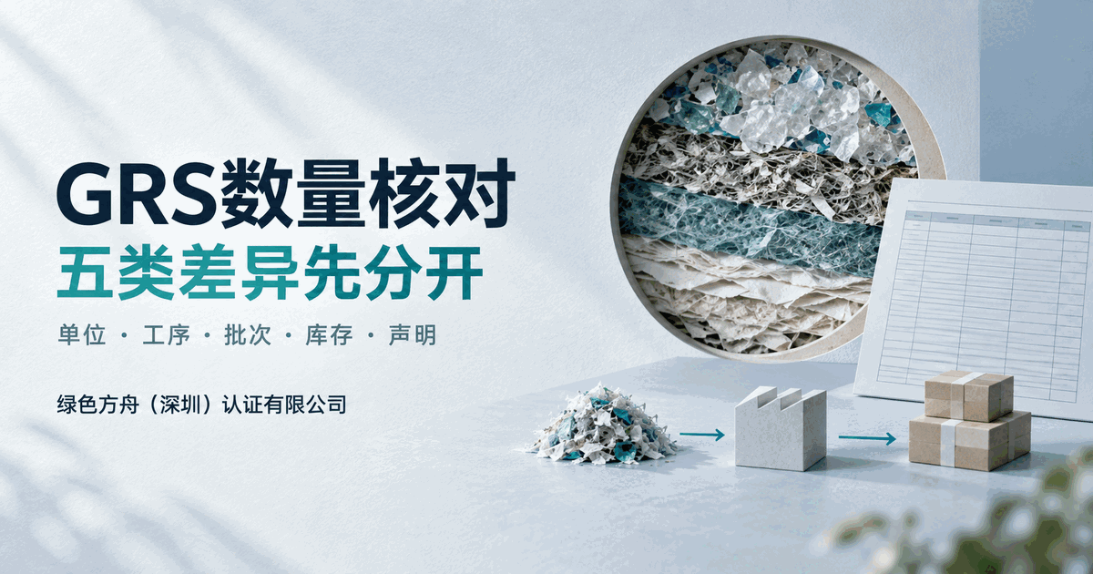 GRS台账别混算