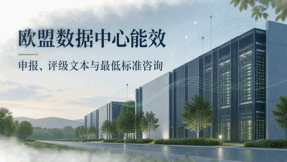 欧盟数据中心评级：申报、标签与最低标准分开看