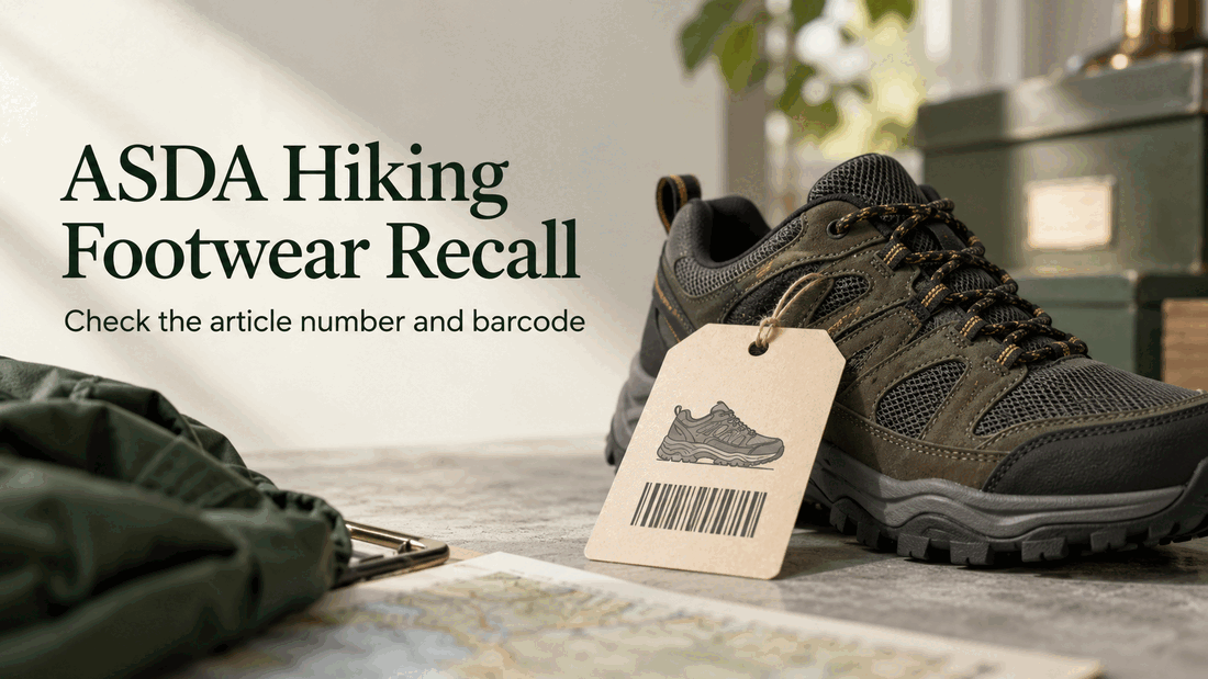 UK Recall of ASDA Hiking Footwear: Identify the Exact Products Before Acting