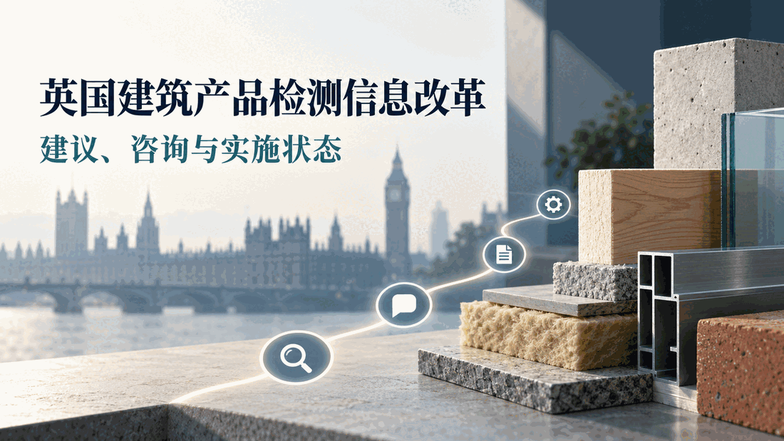 英国建筑产品检测历史公开：建议、改革目标与现行规则分开看