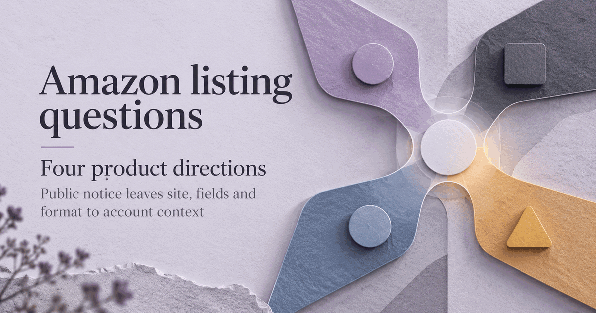 Amazon Dangerous-Goods Questions: What Four Product Groups Should Check Before the Next Listing Edit?