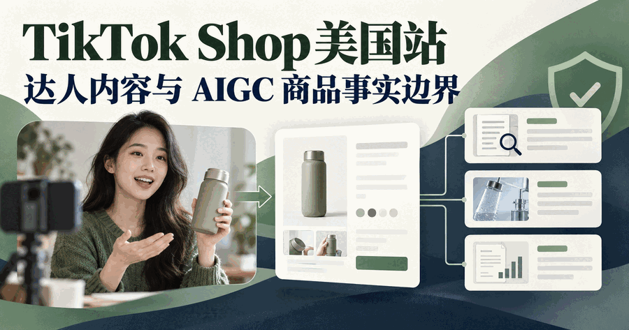 TikTok Shop 美国站达人带货，发布前要把“画面—商品—证据”对齐