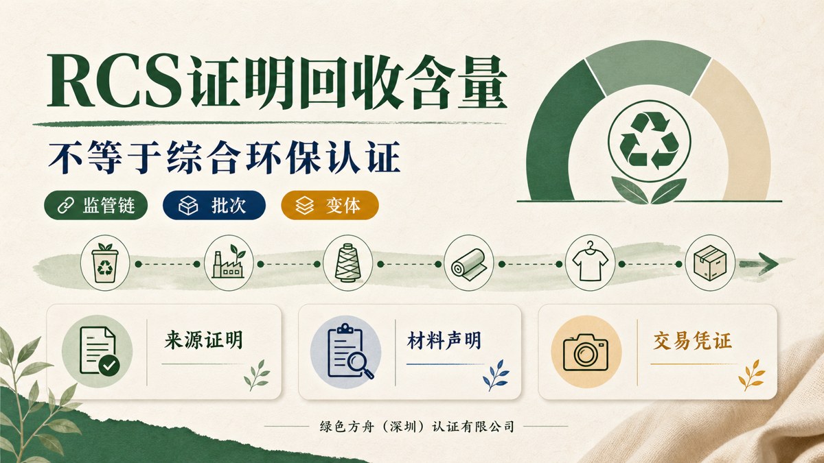 什么是 RCS 回收声明认证？它和 GRS 的差别不只是名字不同