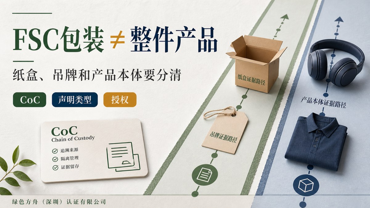什么是 FSC 森林认证？纸盒、吊牌和木制品为什么要分开看