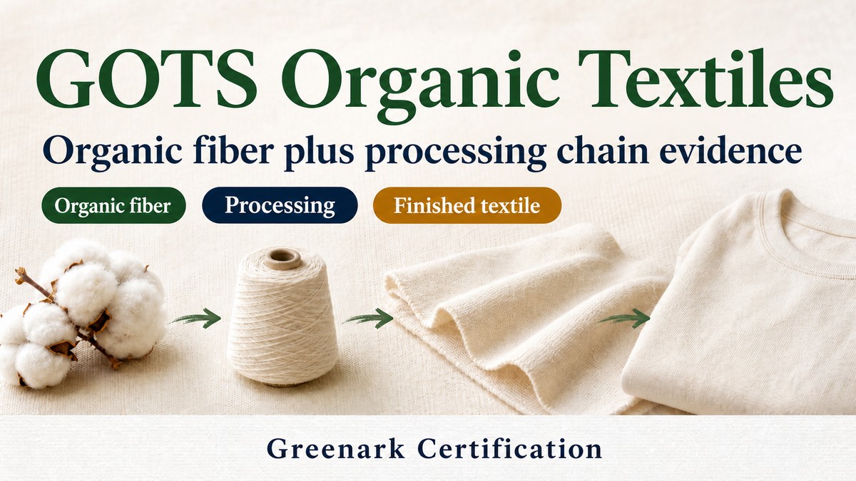 What Is GOTS Certification? Organic Textile Claims Need Fiber and Processing Evidence
