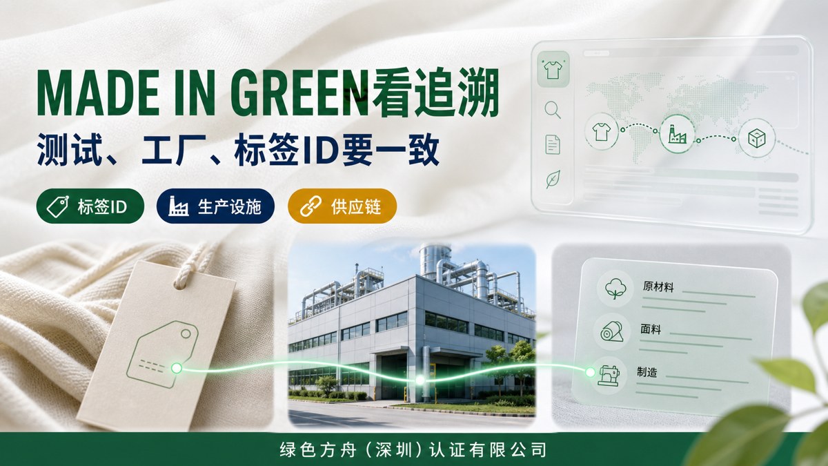 什么是 OEKO-TEX MADE IN GREEN？它看的是测试、工厂和追溯