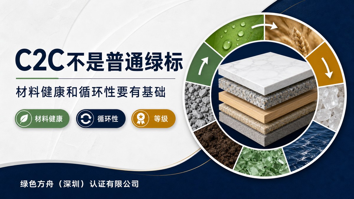 什么是 Cradle to Cradle Certified？它不是普通绿标