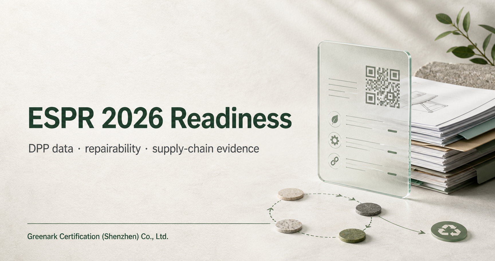 EU ESPR Ecodesign Regulation: prepare DPP data and product evidence before making sustainability claims