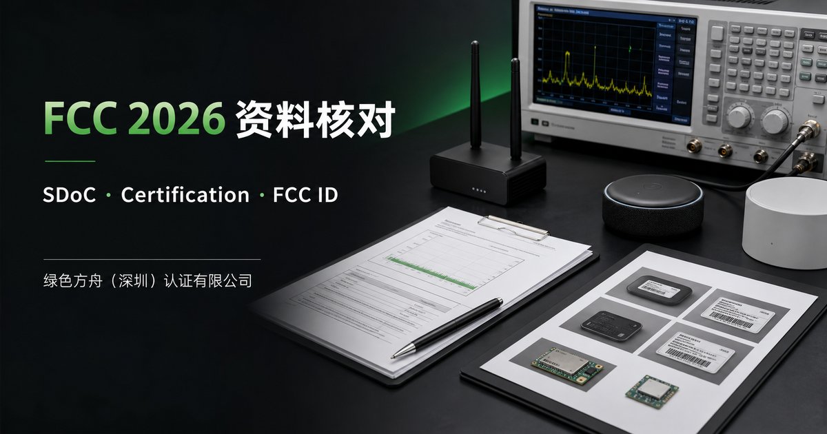 美国FCC无线设备资料核对：先分清SDoC、Certification和FCC ID