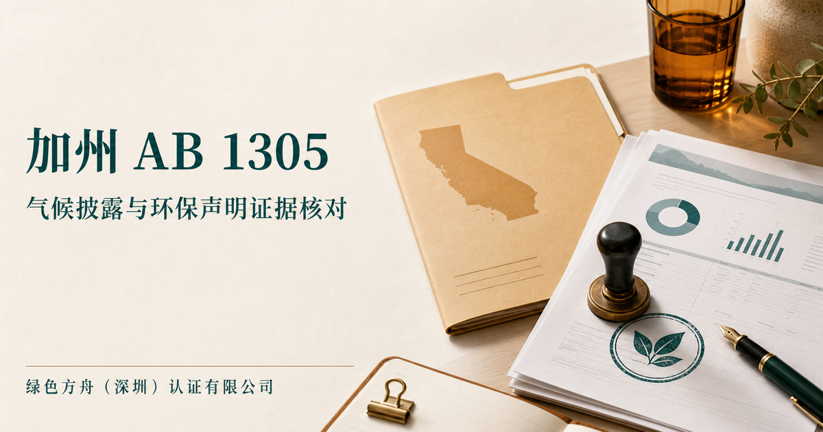加州 AB 1305 不能和 SB 253 混着写：环保声明、碳抵消和客户数据请求要分三条线