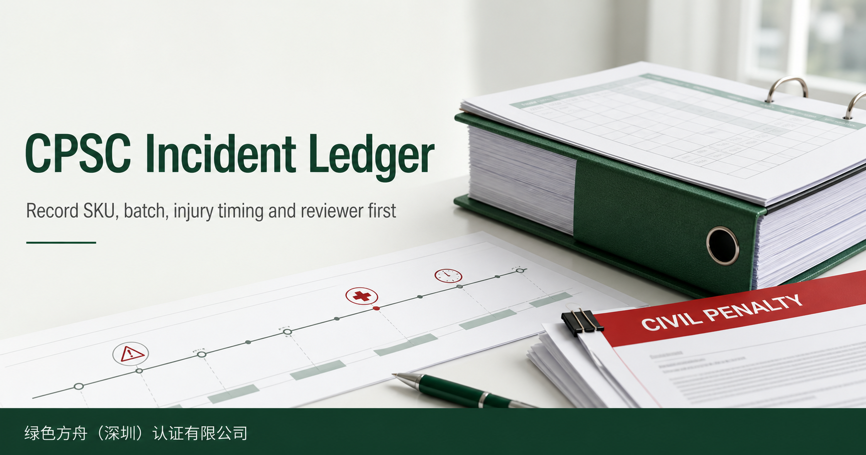 After the CPSC civil penalty news, build the incident-reporting ledger before the next complaint