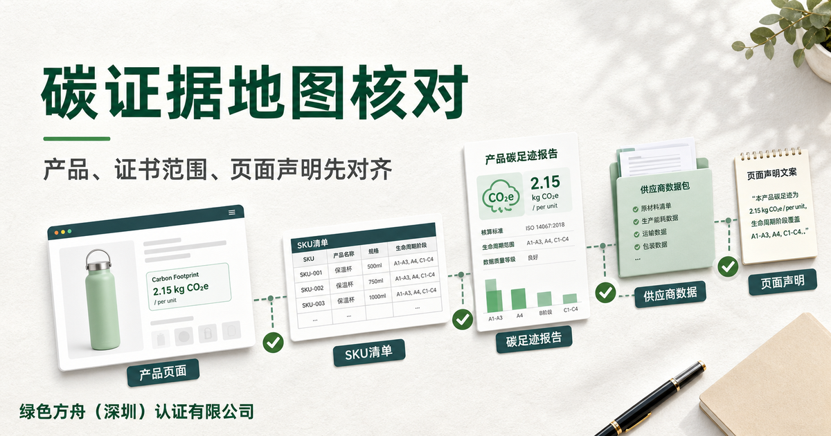 碳中和声明证据链准备：别把低碳、碳足迹、抵消和绿标混成一句话