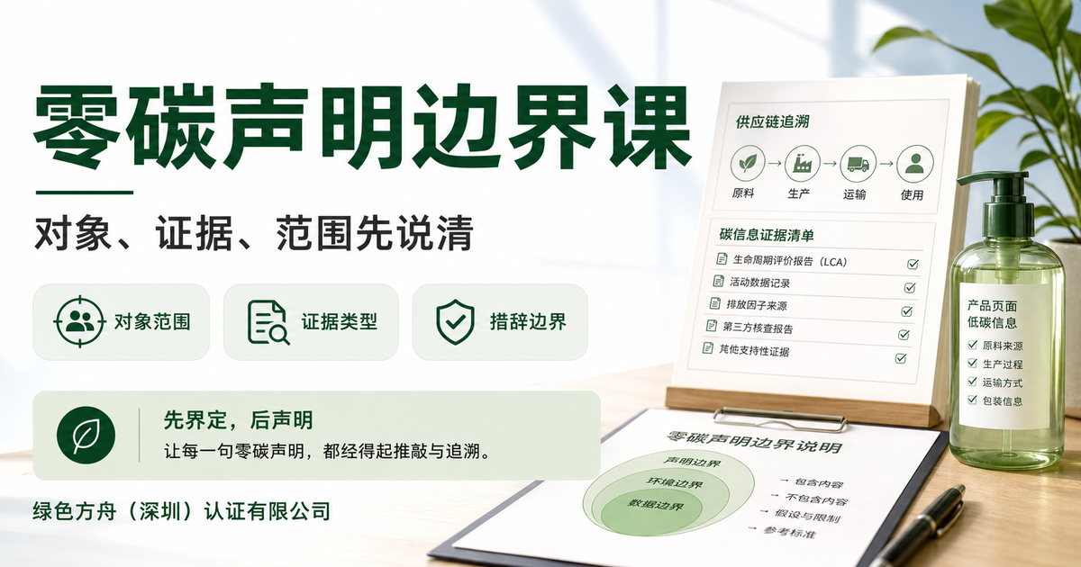 “零碳”两个字别乱写：跨境卖家的碳声明边界课