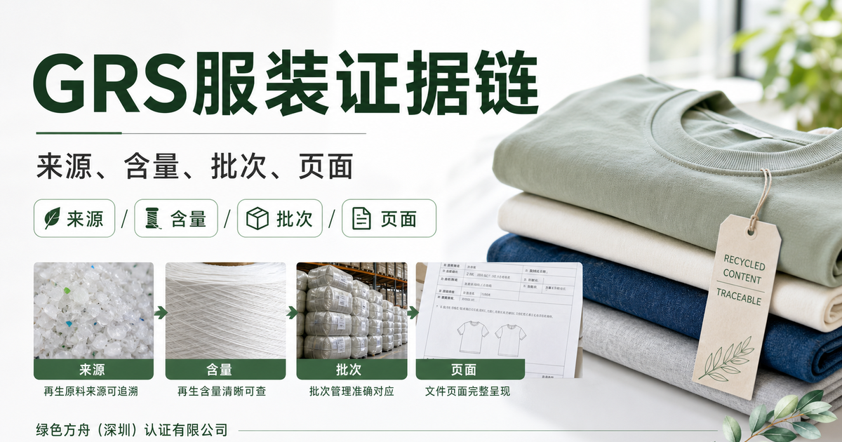 服装卖家别只卷面料：GRS才是再生材料故事的关键支撑