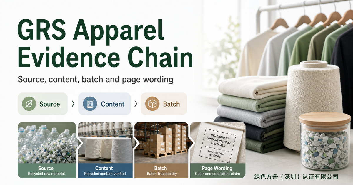 Apparel Sellers Need GRS to Support the Recycled Material Story