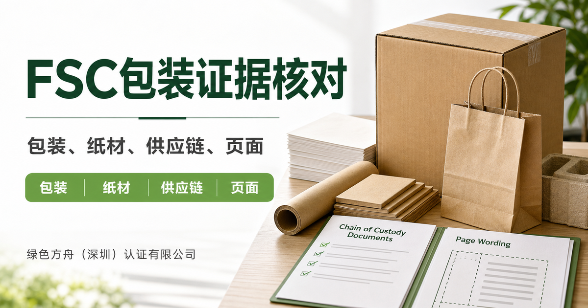 FSC包装不是小细节，它可能是客户第一眼的绿色证据