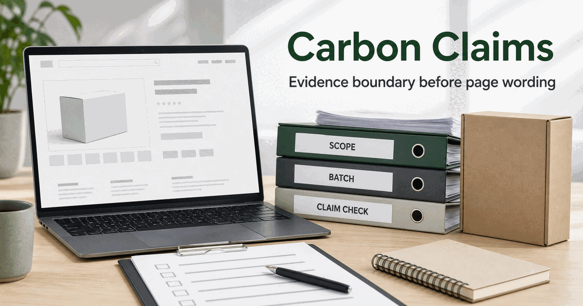 Carbon-neutral claims for Amazon CPF: check the evidence boundary first